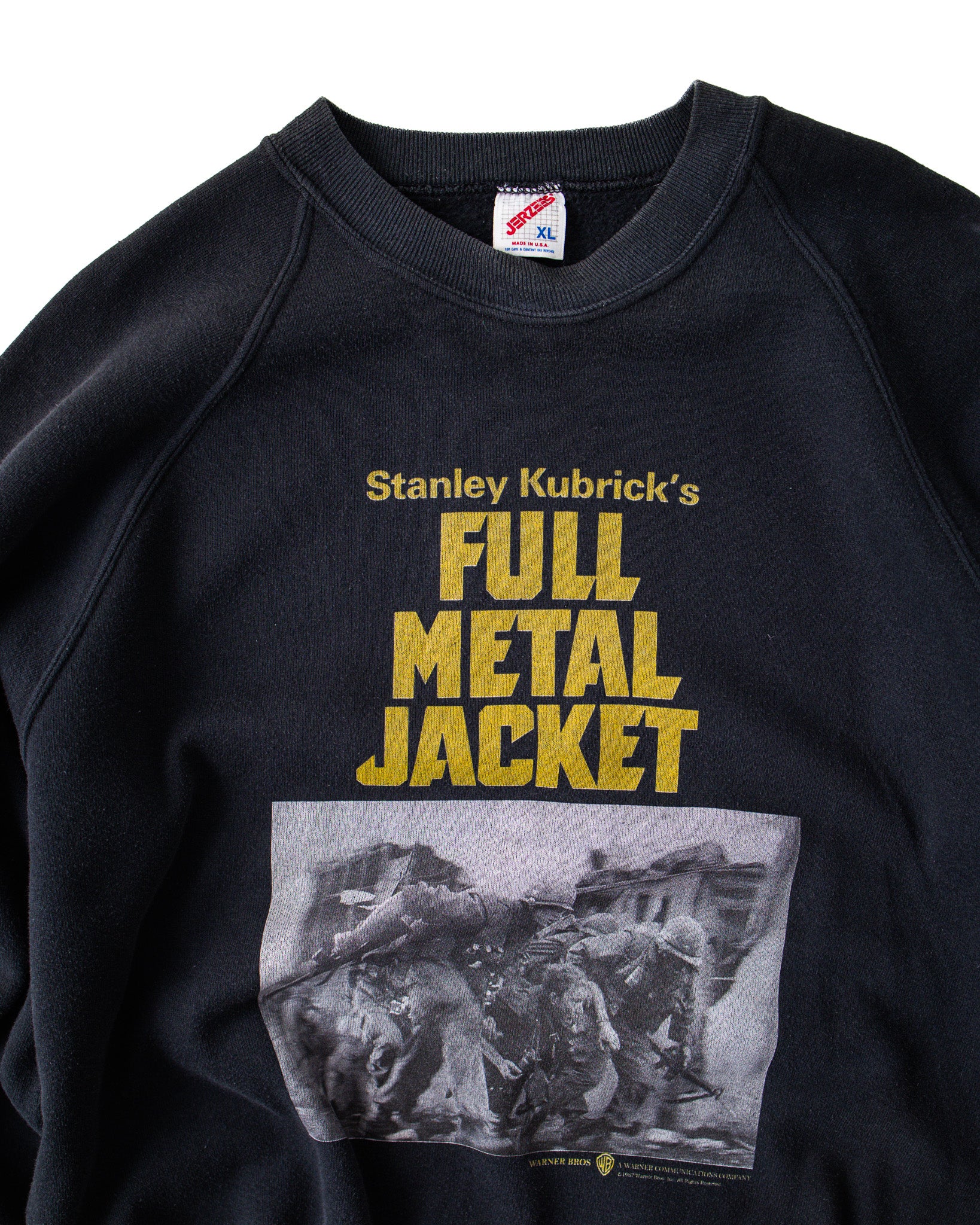 JERZEES FULL METAL JACKET 1987 PROMOTIONAL SWEATSHIRT