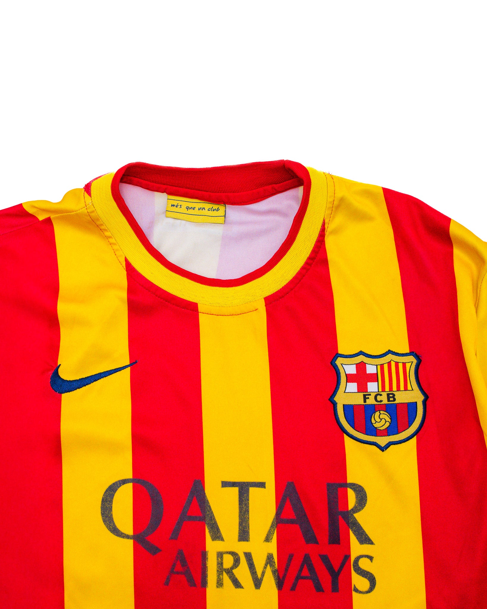 NIKE 2013-14 FC BARCELONA SENYERA AWAY KIT – M-Star Studios