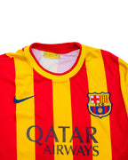 NIKE 2013-14 FC BARCELONA SENYERA AWAY KIT