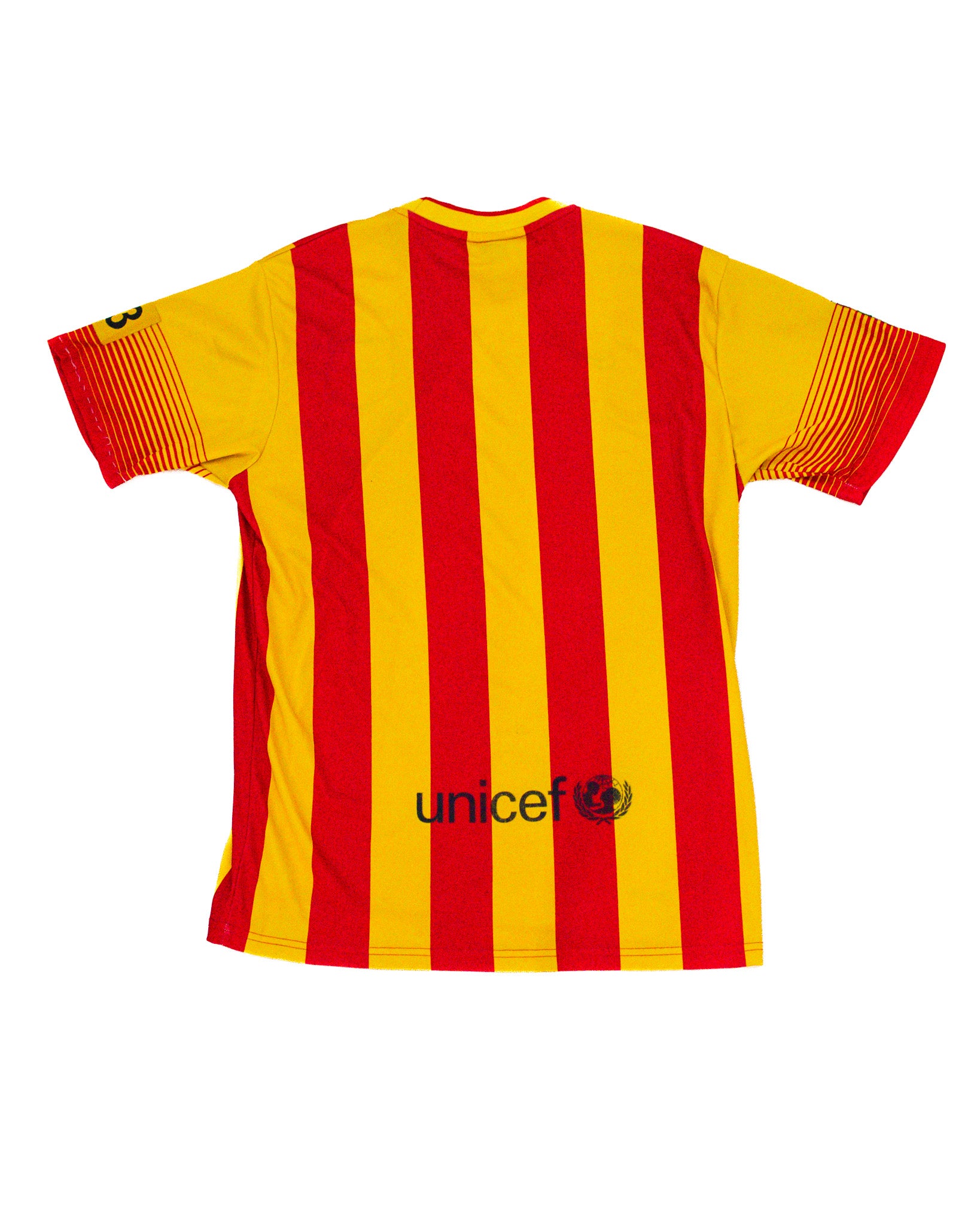 NIKE 2013-14 FC BARCELONA SENYERA AWAY KIT