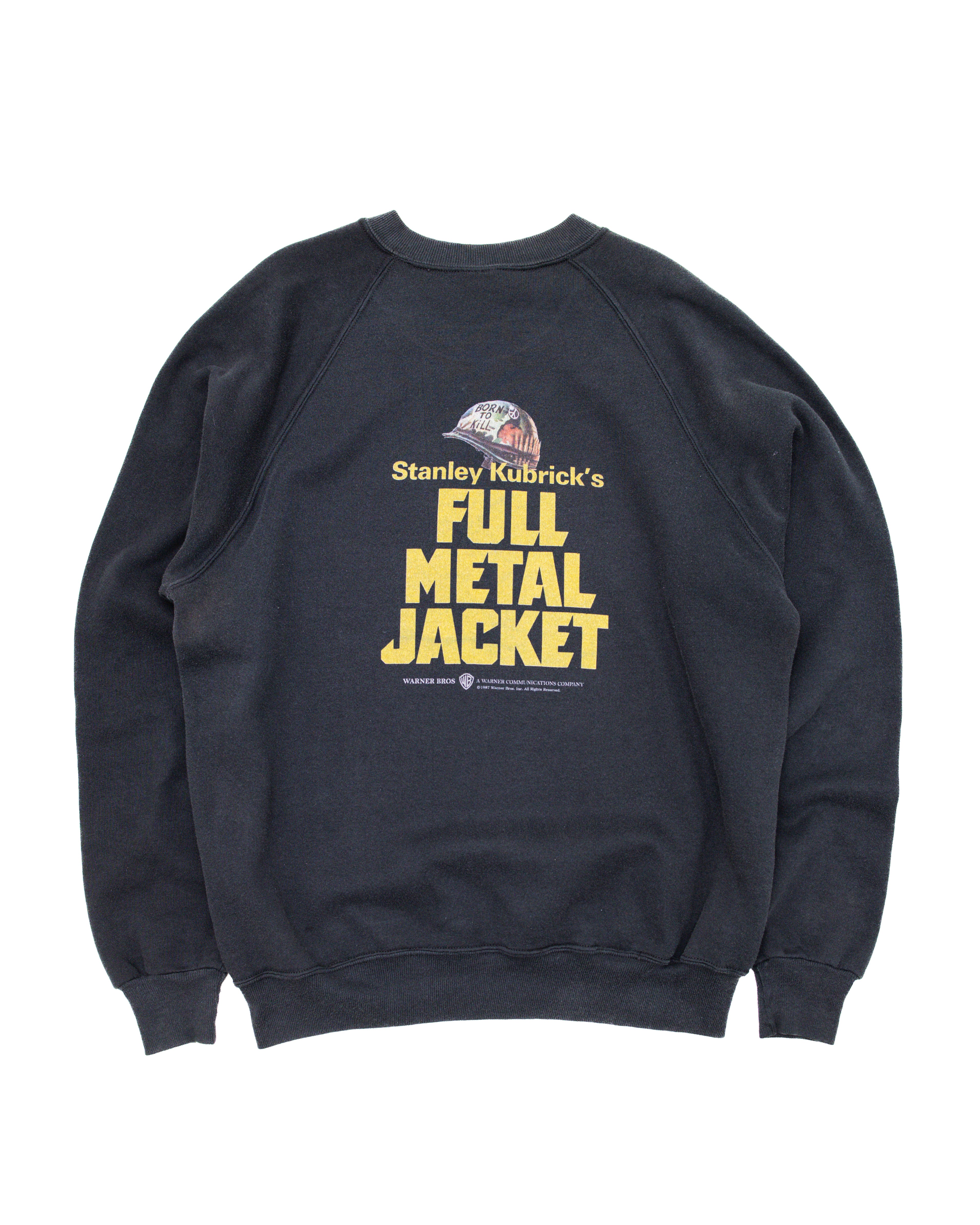 JERZEES FULL METAL JACKET 1987 PROMOTIONAL SWEATSHIRT
