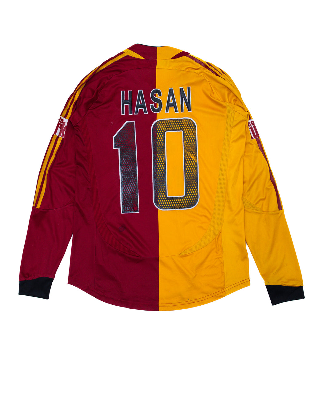 ADIDAS GALATASARAY 2005 - 06 HOME KIT (HASAN ŞAŞ 10)
