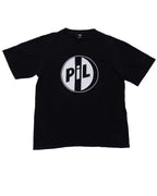 PUBLIC IMAGE LTD (PIL) LOGO TEE FROM THE JOHN LYDON ERA