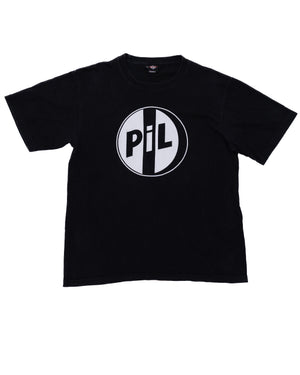 PUBLIC IMAGE LTD (PIL) LOGO TEE FROM THE JOHN LYDON ERA