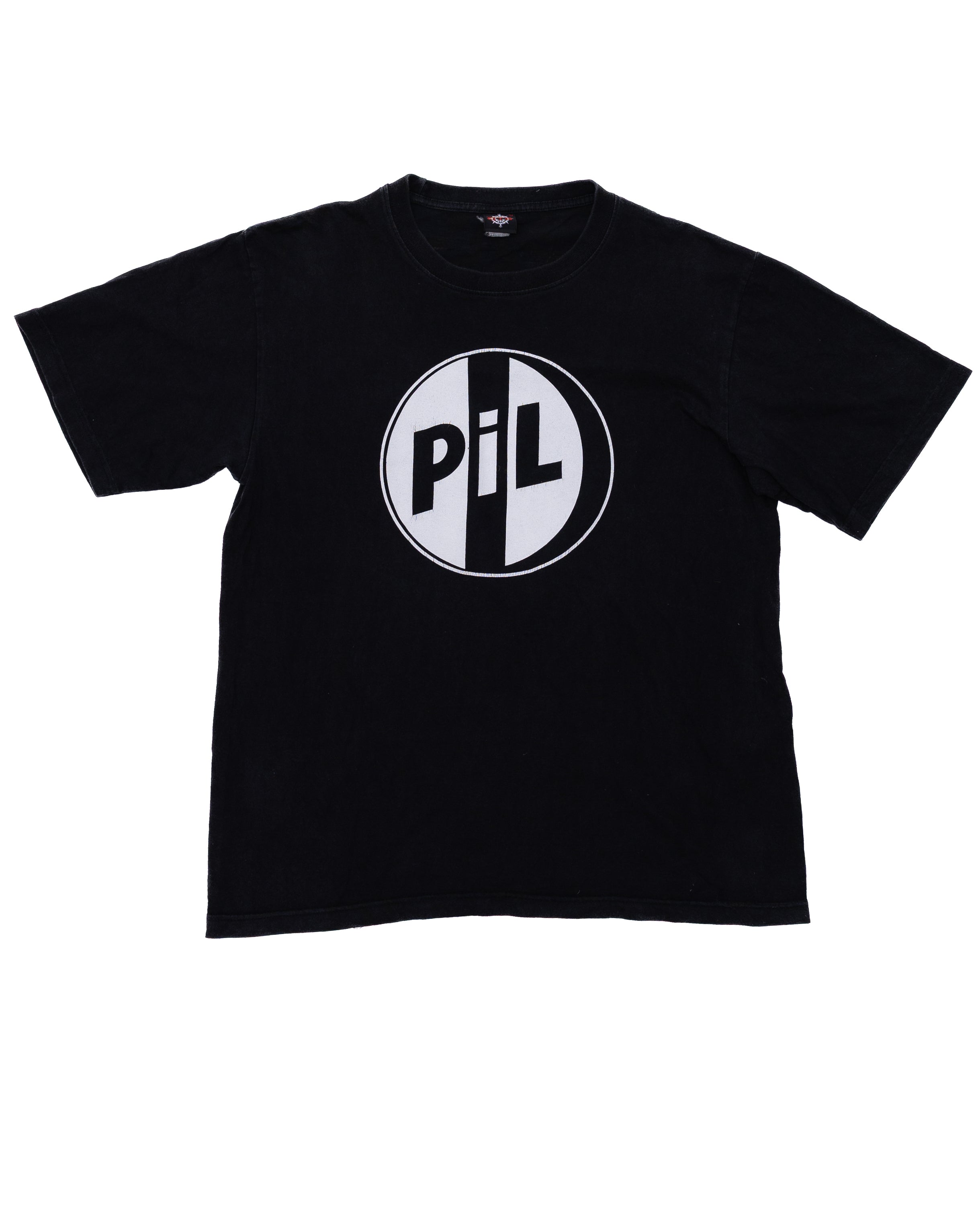 PUBLIC IMAGE LTD (PIL) LOGO TEE FROM THE JOHN LYDON ERA