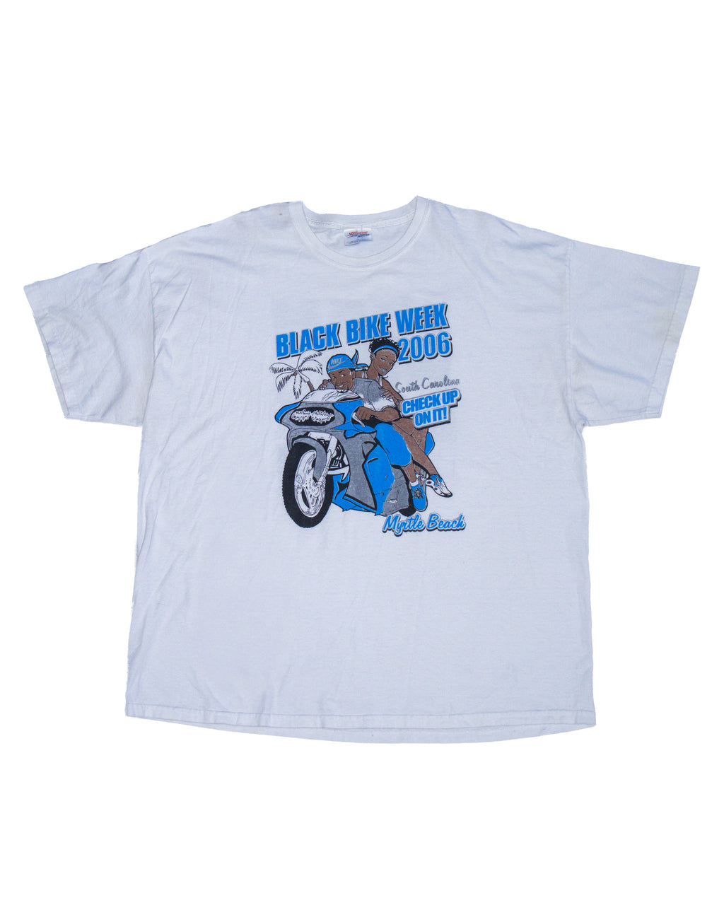 GILDAN ULTRA COTTON BLACK BIKE WEEK 2006 TEE