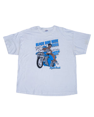 GILDAN ULTRA COTTON BLACK BIKE WEEK 2006 TEE