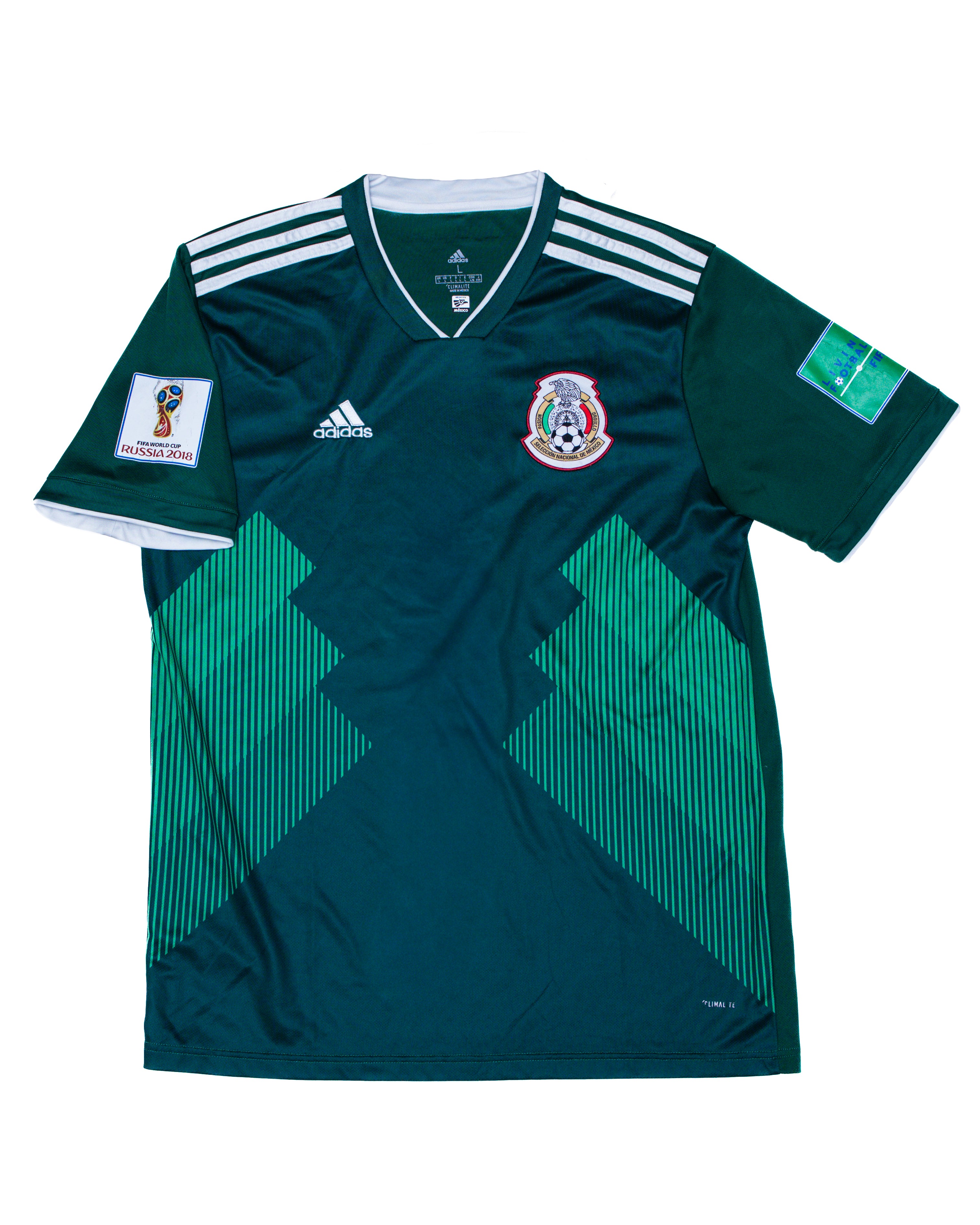 ADIDAS MEXICO 2018 WORLD CUP HOME JERSEY