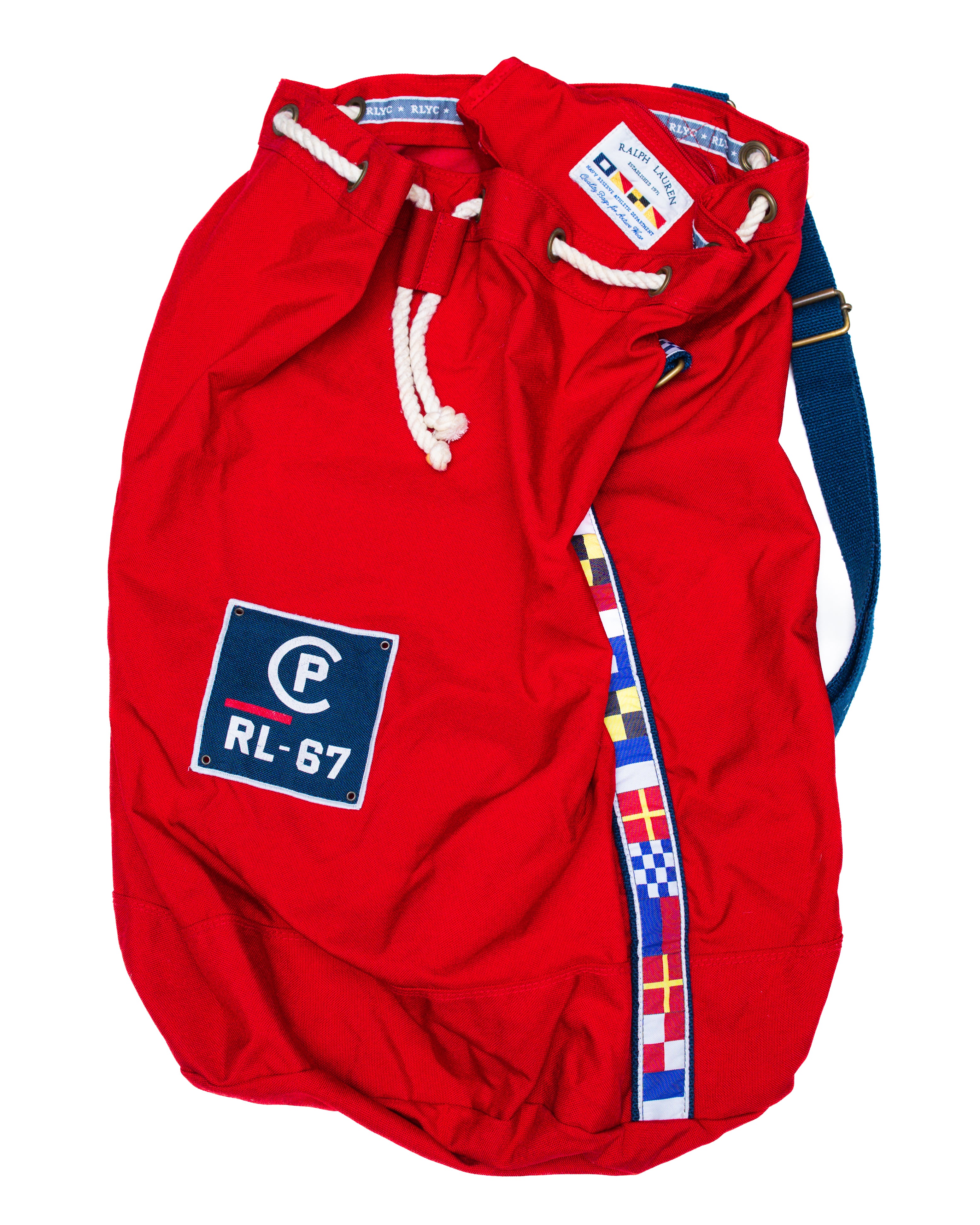 POLO RALPH LAUREN CPRLYC-67 SIGNAL FLAG DUFFLE