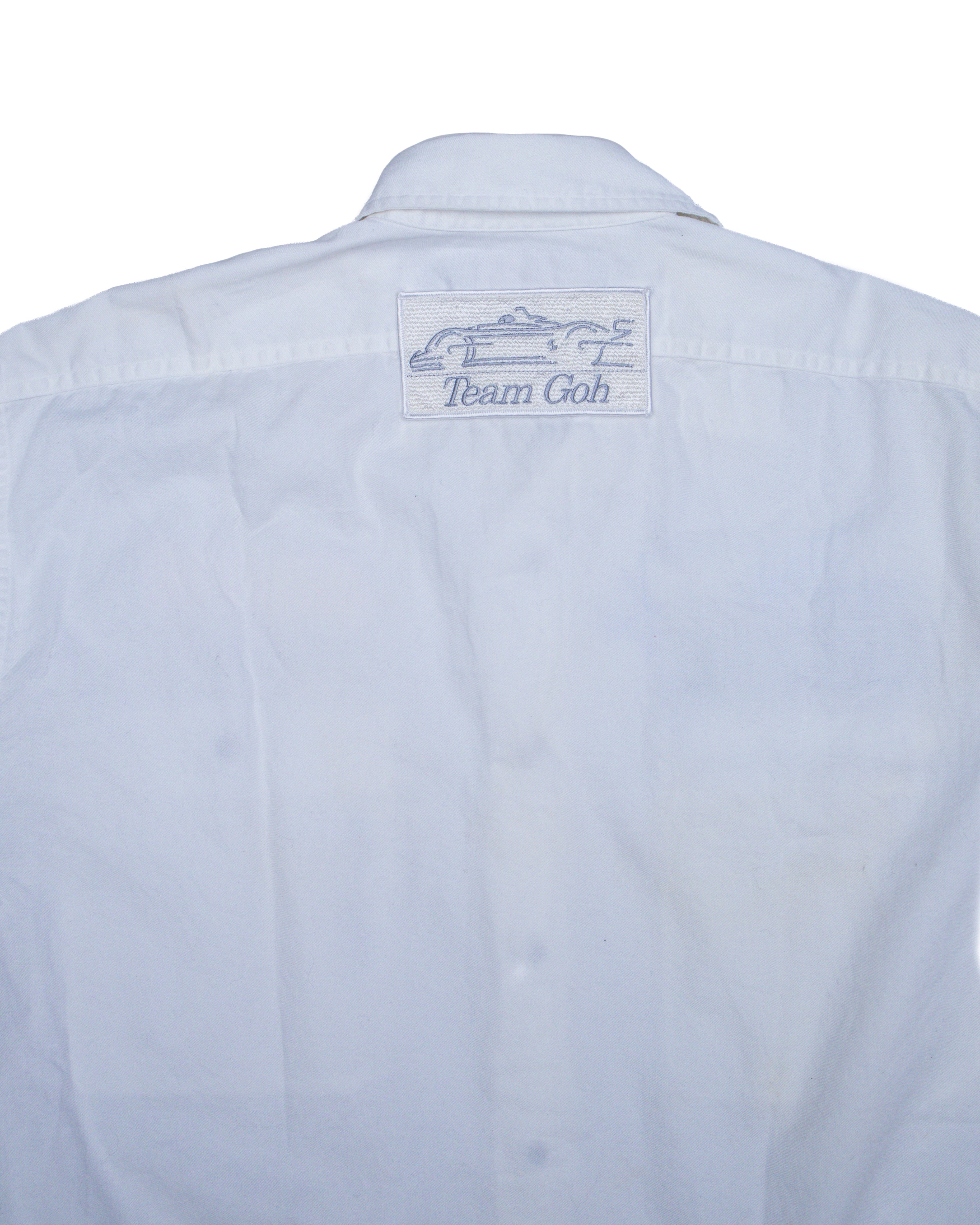POLO SPORT RALPH LAUREN 1990S "TEAM GOH" RACING TWILL SHIRT
