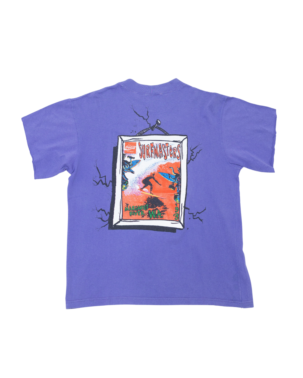 1993 Quiksilver Surfmasters Coca-Cola T