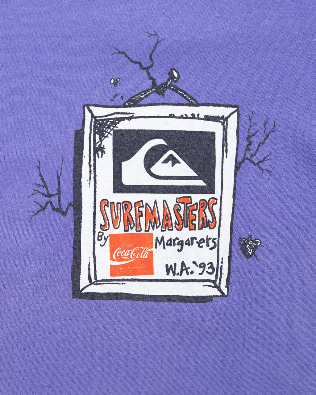 1993 Quiksilver Surfmasters Coca-Cola T