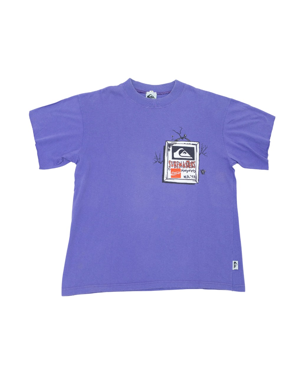 1993 Quiksilver Surfmasters Coca-Cola T