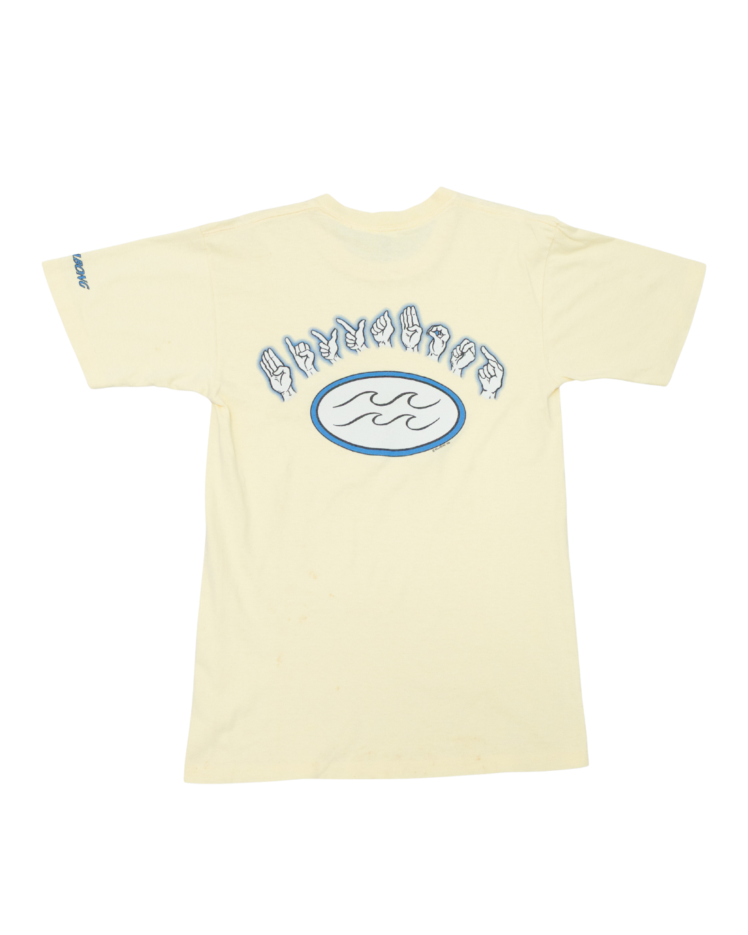 1990s Billabong Sign Language Made in USA T