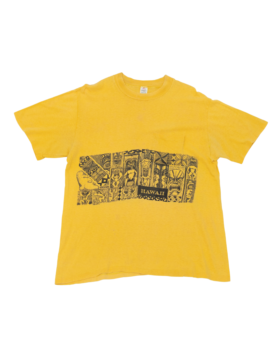 1970s True Vintage Hawaii Tiki Pocket T