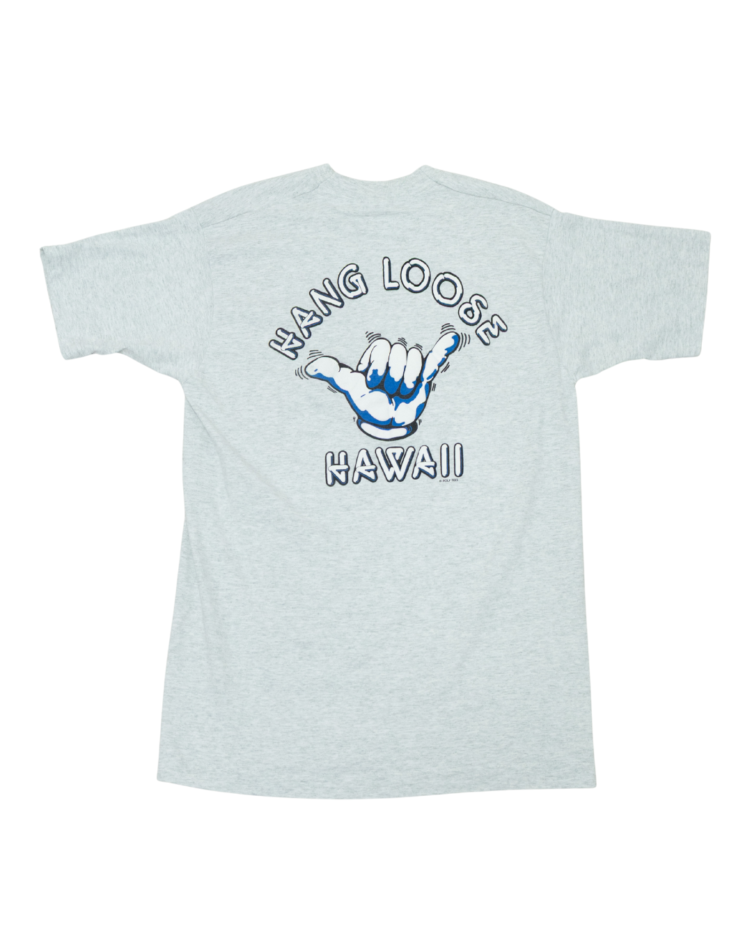 1990s Hang Loose Hawaii Puff Print Shaka Brah T