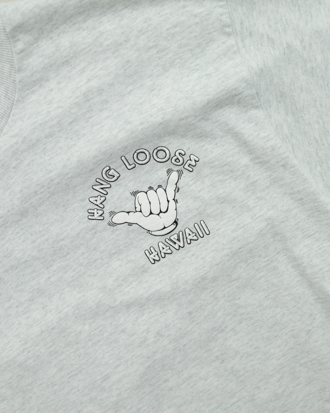 1990s Hang Loose Hawaii Puff Print Shaka Brah T