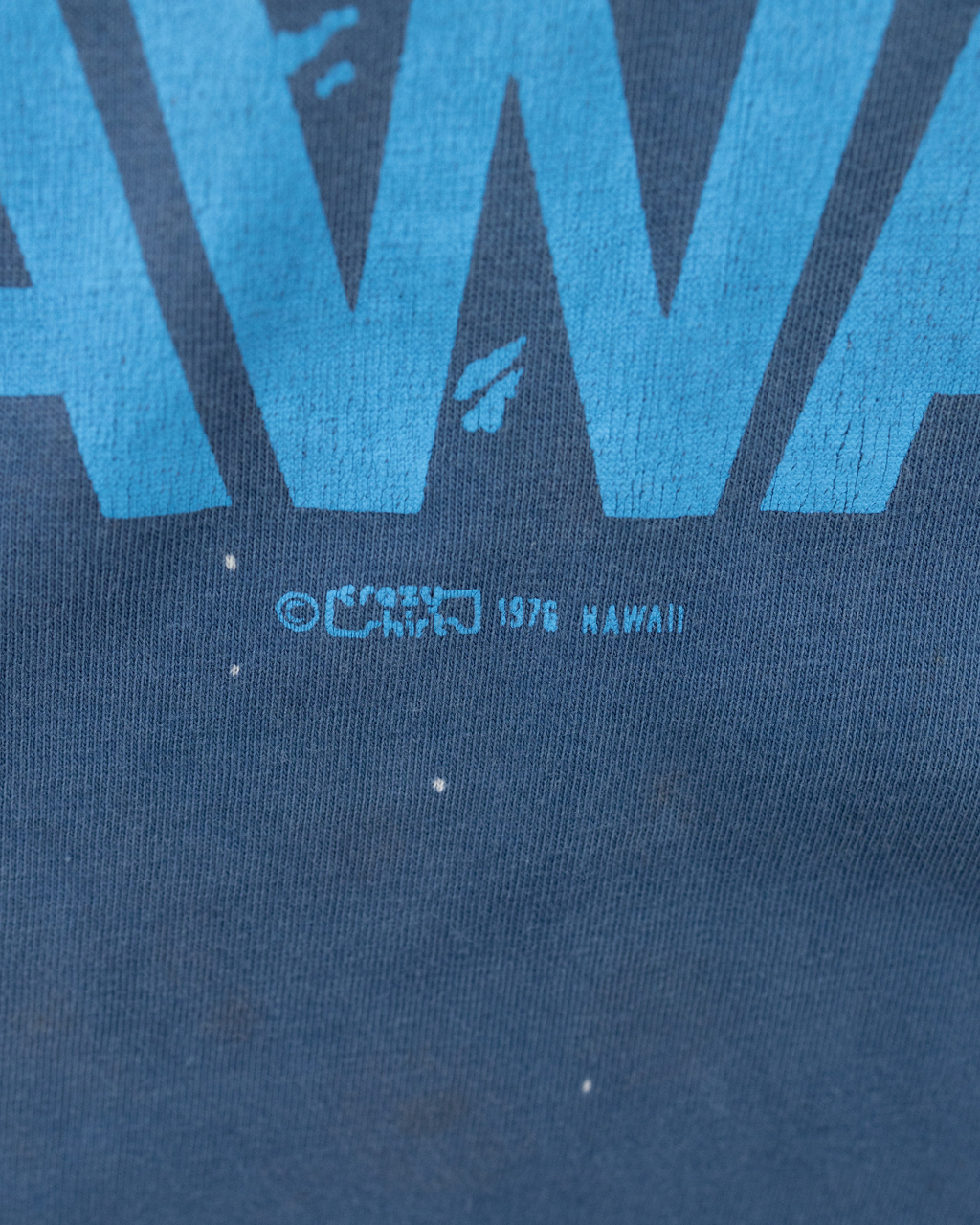 1970s Crazy Shirts Hawaii Graphic True Vintage T