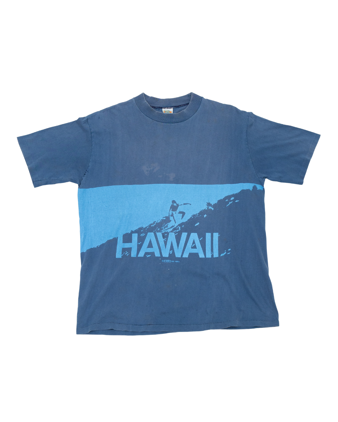 1970s Crazy Shirts Hawaii Graphic True Vintage T