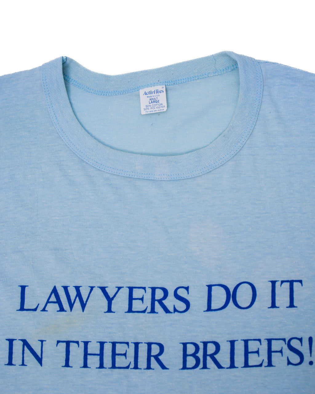 Lawyers do it in their briefs!
