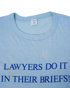 Lawyers do it in their briefs!
