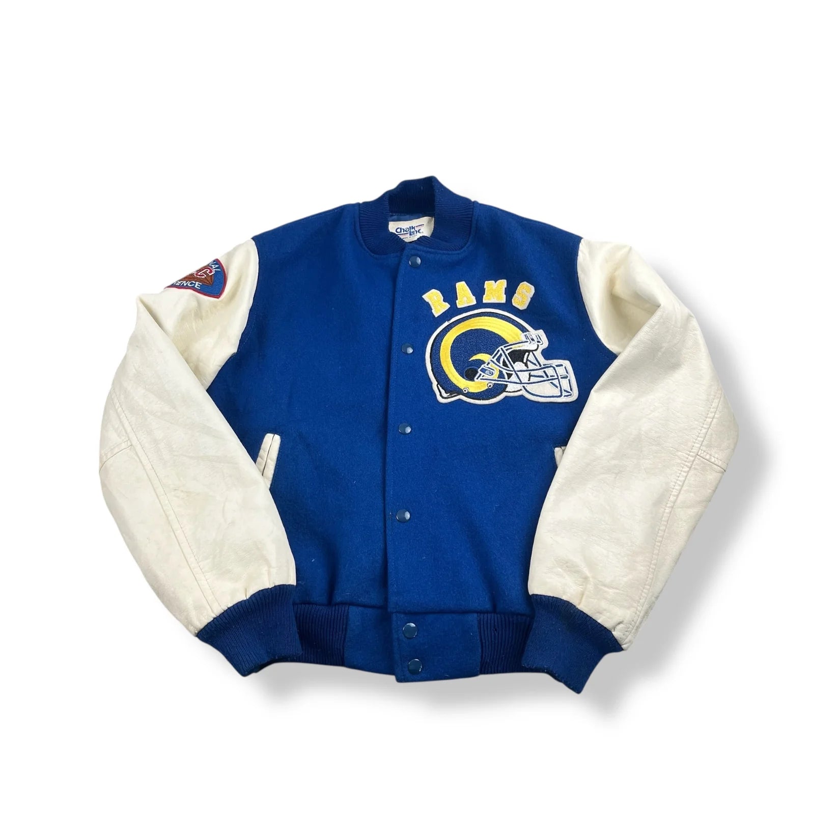 Vintage Chalkline Los Angeles Rams Varsity Jacke