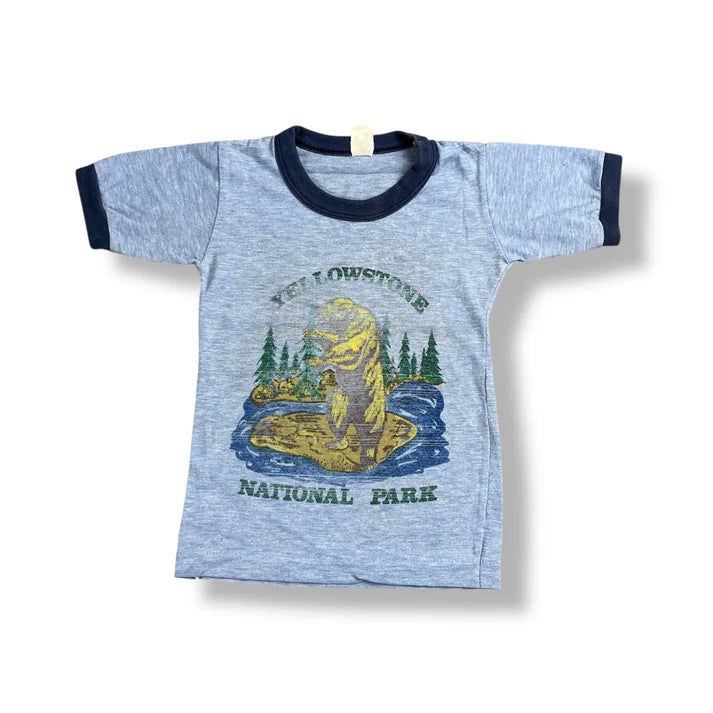Vintage Yellowstone National Park Ringer 2T